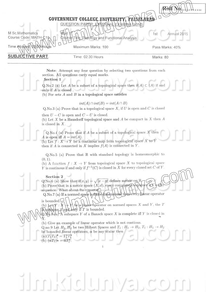 Steps of functional analysis image