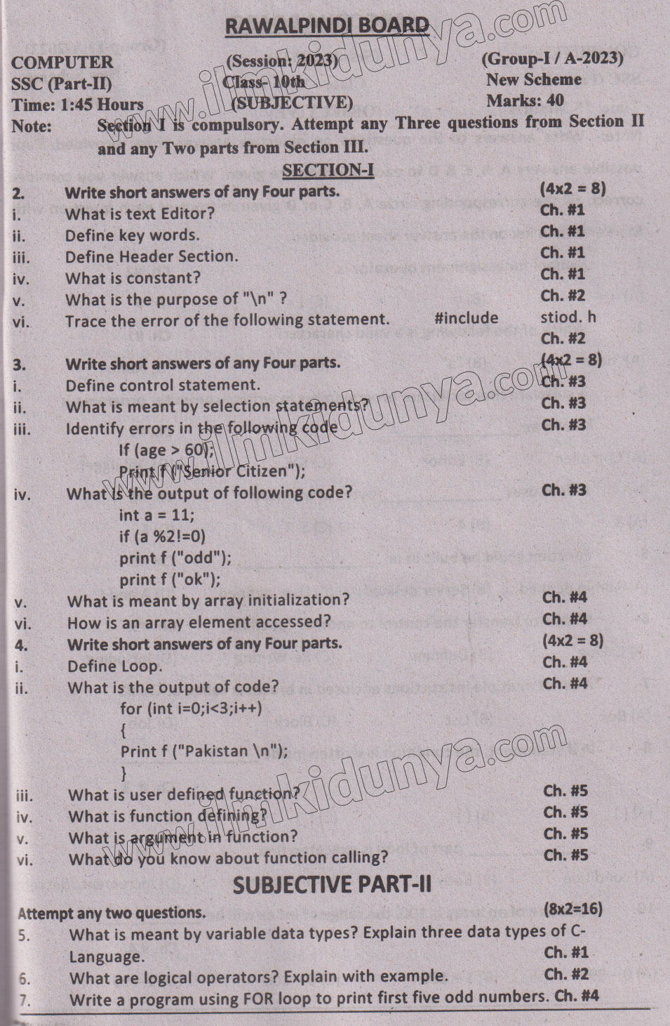Paper Image
